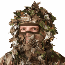 3D Face mask leafcamouflage