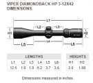 Vortex Diamondback HP 3-12x42 V-PLEX riflescope