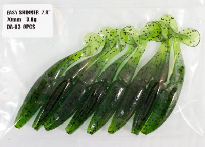 Easy Shiner 70mm 8PCS, scented, jigg, shad