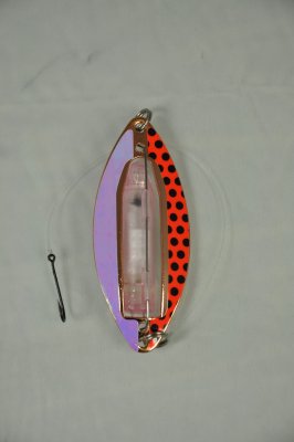 XGapa B.K Char pearl 80mm, led flash lure, bait, ice fishing, Z-aim AB