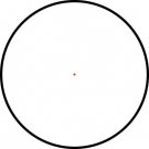 Hawke Reflexsikte, 3 MOA, Wide view, Weaver