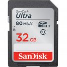SANDISK 32GB Ultra SDHC 80MB/s Class 10 UHSI