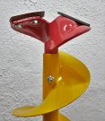 Rammer Pro Auger, isborr, 130mm, borrmaskin, manuell vev, tappskydd, lös krona, utbytbara skär, UR, bästa isborren