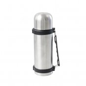Steel thermos 750ml with handle