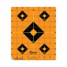 Caldwell Orange Peel 8 Sight-In Target måltavla 5 ark, måltavlor, inskjutningstavla, självmarkerande, skytteutrustning, Z-aim