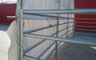 Tierunterstand mit Kuppeldach, feuerverzinktem Rahmen 6x6x3,7m