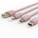 Micro USB kabel, stark, hållbar, DOCA