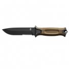 Gerber StrongArm Serrated Knife with Sheath Black