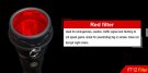 KLARUS XT12GT, ficklampa, eftersökslampa, grönt, rött, blått, filter, taktisk kabel, vapenlampa, vapenfäste, bäst i tes