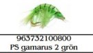 Winter Fly Gammarus Green, Size 10