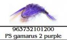 Winter Fly, Gammarus, chrimp, Purple, Size 10