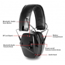 Hörselskydd EM030B Bluetooth 2 färger