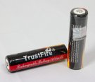 Trustfire 18650, 2400mAh - 3.7 volt, ficklampsbatteri,