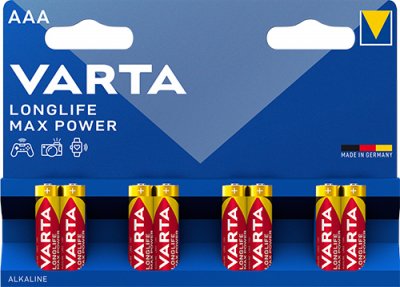 Varta Longlife Max Power AAA 8-pack