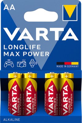 Varta Longlife Max Power AA 4-pack
