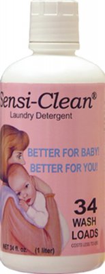 Atsko Sensi-Clean; allergitvättmedel, parfymfritt