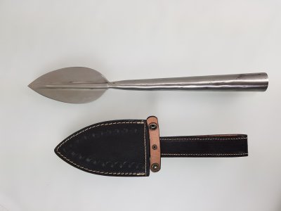 Spjutspets med fodral 38cm