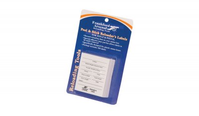 Frankford Arsenal Laddinfoetiketter