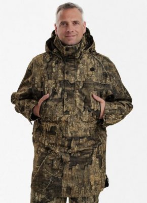 Men's Pro Gamekeeper Anorak, waterproof hunting anorak, windproof hunting anorak, Deerhunter hunting clothing, Realtree Timber