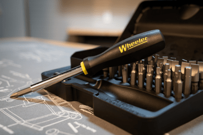 Wheeler 43-Piece Screwdriver Set, Gunsmithing Screwdriver Tool Kit, Gunsmithing Tool Set, Wheeler Screwdriver Set, Precision Sho