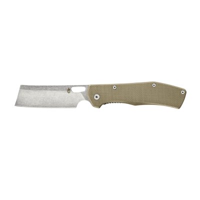 Gerber Flatiron splits G-10 folding knife
