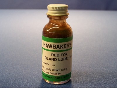 Hawbakers Red Fox, lockmedel för rödräv, effektivt även vid