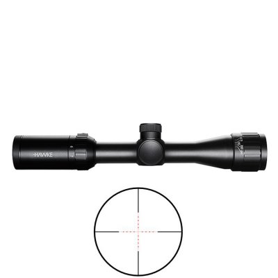 Hawke Vantage 2-7x32 AO 1 tum, Mil Dot belyst
