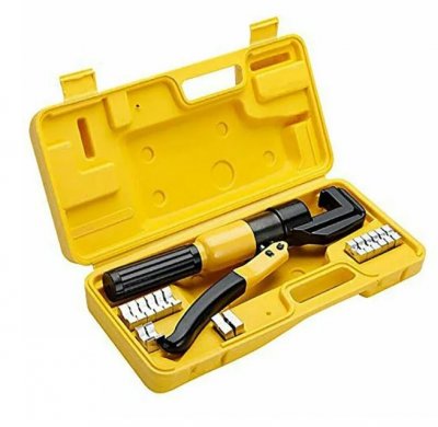 Hydraulisk krymptång 8T 4-70mm2 inklusive pressblock