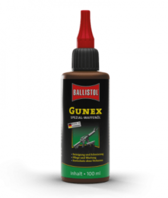 Ballistol Gunex 100ml Vapenolja droppkork