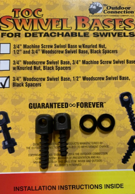 TOC, Träskruv & maskinskruv för montering av rembygelfästen