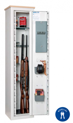 Nor-Lyx Jägarexamenspaket HL5 Vapenskåp för 5 vapen