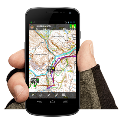 App, Tracker Android,  Tracker GPS-hundpejl, G400, G500,FI, Black Magnum G1000, FI, Maximal